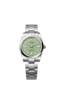 Oyster Perpetual 34 Oyster, 34 mm, Oystersteel Ref. 124200-0006