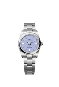 Oyster Perpetual 34 Oyster, 34 mm, Oystersteel Ref. 124200-0008