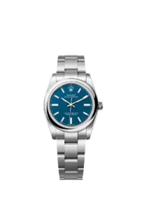 Oyster Perpetual 34 Oyster, 34 mm, Oystersteel Ref. 124200-0011