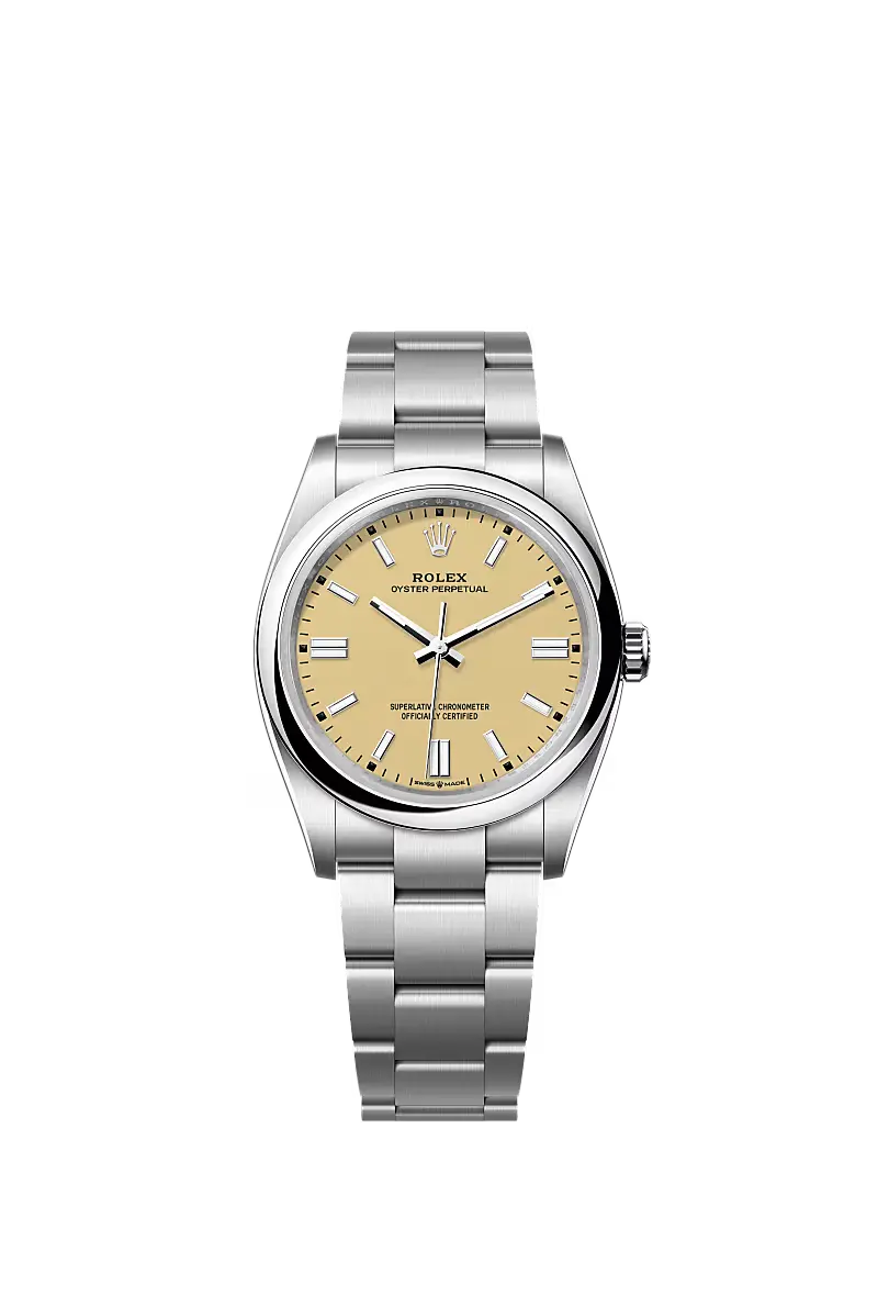 Oyster Perpetual 36 Oyster, 36 mm, Oystersteel Ref. 126000-0012