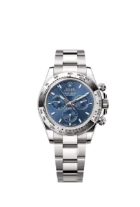 Rolex Cosmograph Daytona Oyster, 40 mm, White gold Ref.126509 - White Gold “Blue Dial”