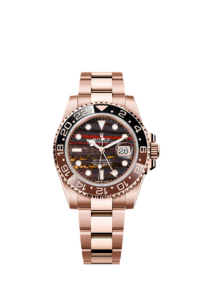 Rolex GMT-Master II Oyster, 40 mm, Everose gold Ref.126715CHNR - Everose Gold “Tiger Iron”