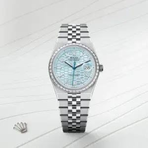 Rolex Land-Dweller 36mm Platinum and Diamonds M127286TBR-0001