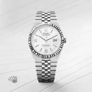 Rolex Land-Dweller 40mm Oystersteel and white gold, M127334-0001