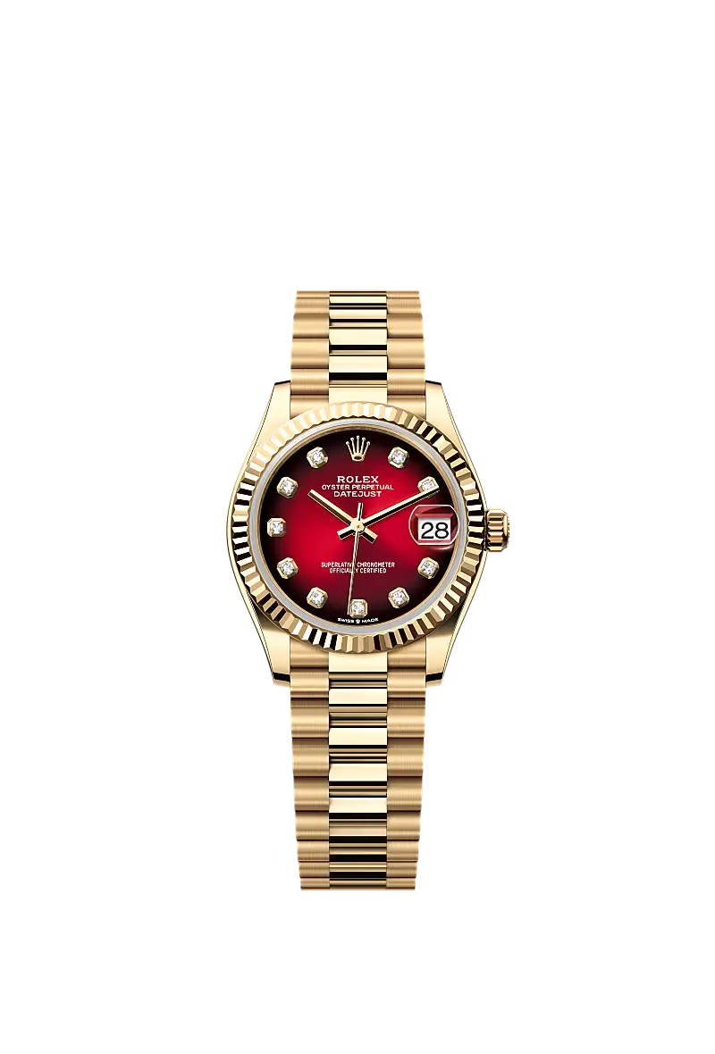 Rolex Datejust 31 Oyster, 31 mm, yellow gold Ref.278278